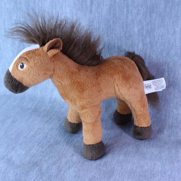 HORSE Dreamworks Spirit Stallion Riding Free Plush Animal 8" Stuffed Toy - Picture 7 of 7